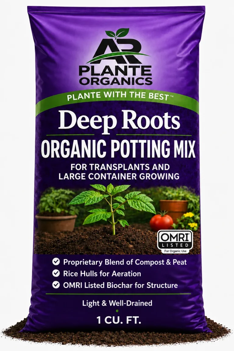 Bag of Deep Root organic potting mix, 1 cu ft
